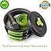 EcoCamp OUTDOOR GEAR Mess Kit (14 Pcs) for Camping w/Cookware Set Plus 2 Utensil Sets, 2 Silicone Cups, Cutting Mat & Dunk Bag Compact, Light & Durable for Military, Backpacking, Hiking|Green (13 Pcs)