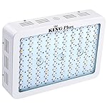 King Plus 1000w Double Chips LED Grow Light Full Spectrum for Greenhouse and Indoor Plant Flowering Growing (10w Leds)