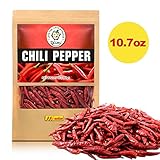 Yimi Premium Whole Dried Chilies, Chinese Dry Red Chili Peppers, For Hot Chili Oil and Sichuan Chongqing Hotpot, 10.7oz, Holiday Gift, Medium Hot