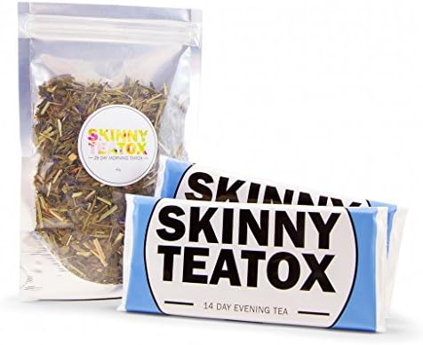 Skinny Teatox Natural Weightloss Tea - 28 Day Supply - Detoxify Cleanse Energize