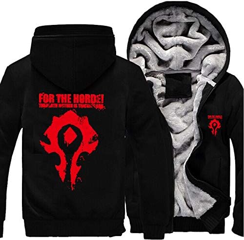 Game World of Warcraft Men's Coat WOW Horde Hoodie Alliance Sweatshirt