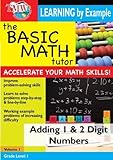 BASIC MATH TUTOR ADDING 1 AND 2 DIGIT NUMBERS      image