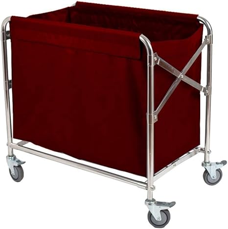 Decoración de muebles para el hogar Carro clasificador de ropa plegable