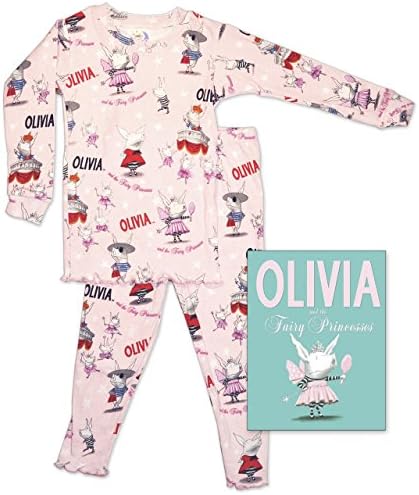 BOOKS TO BED - Girl's Olivia and the Fairy Princess Toddler - Pink - 6X to 7