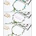 eBoot 12 Pieces Flower Crown Wreath Floral Garland Headbands for Wedding Beach Festival (Multicolor)