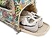 Malirona Women Canvas Duffel Bag Weekend Bags for Overnight Trip with Shoes Organizer
