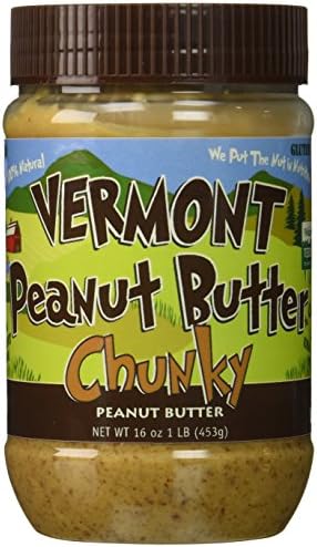 Vermont Peanut Butter Co Peanut Chunky, 16 oz