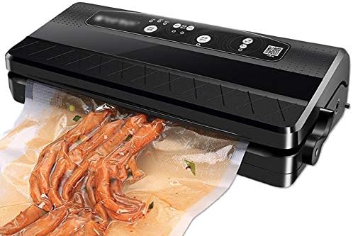 Kingsleyw カッター付きバキュームシーリングシステム 10個のシーリングバッグ 連続したシールまでの