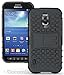 Cocomii Hand Grenade Galaxy S5 Active Case, Slim Thin Matte Vertical & Horizontal Kickstand Reinforced Drop Protection Fashion Phone Case Bumper Cover Compatible with Samsung Galaxy S5 Active (Black)