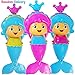 Aisikasi Baby Bath Toy Mermaid Wind Up Floating Water Toy Happy Time in Swimming Pool,Beach Bathing,Bath Tub - Color Random Delivery