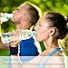 iClever Bluetooth Headphones, Wireless Headphones with Rich Bass, CVC 6.0 Noise Cancelling, Waterproof Earbuds for Workout, Running Sport Headphones, Black