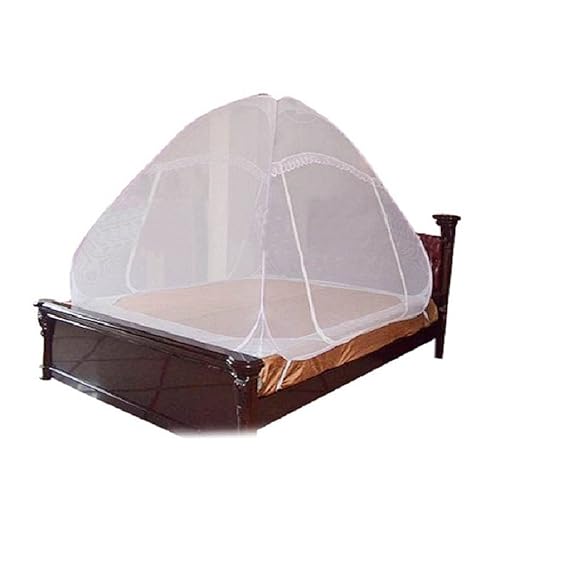 Double Bed Mosquito Net 200X200X145Cms_ White from MAHAJAN Ventures