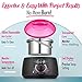 Home Wax Kit Electric Wax Warmer hair removal home waxing kit Hot Waxing Kit with Bonus Wax and Application Tools for Pain Free Body Face Bikini Hair Removal With Led Screen
