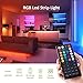 NOVOSTELLA 20ft RGB Smart LED Strip Lights Kit, Music Sync APP RGB Color Changing Flexible Dimmable 180 Units SMD 5050 LEDs Tape with 24 Key Remote, LED Ribbon for Home Lighting Kitchen Bar, 24V