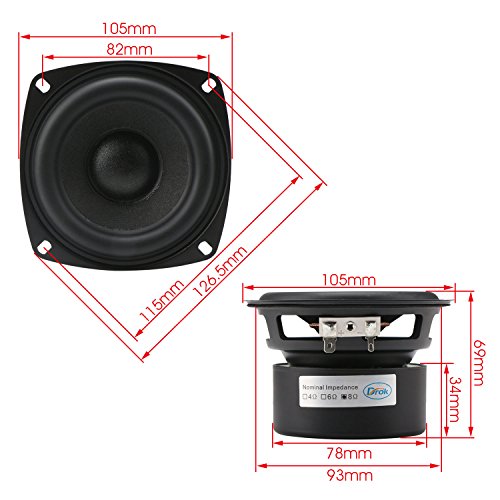 40w 8 ohm speaker