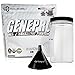 Protein Powder GENEPRO - Musclegen Research-Premium Protein for Absorption, Muscle Growth & Bariatric - Organic Gluten Free Flavorless No Sugar Non GMO + Funnel + Clear Storage Container