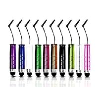 BFY 30 Pcs 2 in 1 Universal Slim Capacitive Styli/stylus Pen for iPhone 4/4S 5/5S 6/6P, iPad Air, iPad Mini, Android Smart Phone and All Touch screen Devices in Assorted Colors