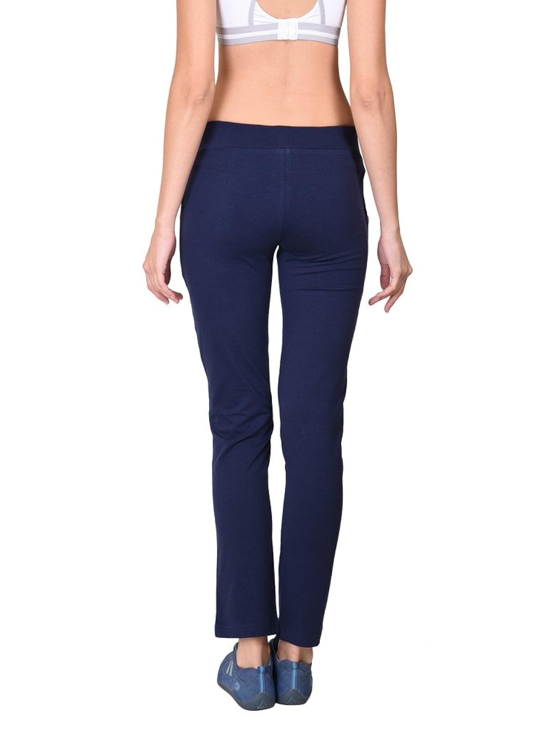 onesport women's 100% cotton jersey navy trackpants(onsp26ny-p)