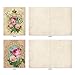 The Best Card Company - 10 Boxed Note Cards with Flowers - Blank Assorted Floral Notecards Bulk (4 x 5.12 Inch) - Romance and Roses M2379OCB