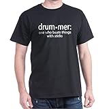 CafePress - Funny Drummer Definition - Dark T-Shirt