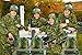 Camo Party Supplies Favors Goodie Bags for Teens Birthday, 10 Pack Camoflauge Drawstring Backpack Bags
