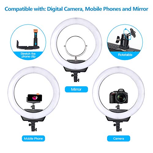 4 Bi+Color+Dimmable+Photography+Continuous+Lighting