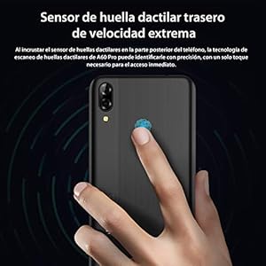 4G Smartphone Offerta del Giorno, (2019) Blackview A60 pro Android 9.0, 6.1"Waterdrop schermo DUAL SIM Cellulari, MTK6761 quad core 2.0 GHz 3 GB + 16 GB, 4080 mAh batteria, sblocco viso, GPS Nero - immagine 4