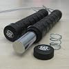 BAY® „GRIP ALL 280“ PROFI STAHL-Springseil, inkl. 2x Zusatzgewichte für den Griff, High Speed, längenverstellbar, Sprungseil, Hüpfseil, Boxen, Fitness, Kickboxen, Muay Thai, Thaiboxen, Kampfsport, Kinder Damen Herren Erwachsene
