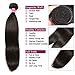 QinMei Brazilian Hair Straight 8A Grade 100% Unprocessed Virgin Human Hair 3 Bundles Weave Natural Color