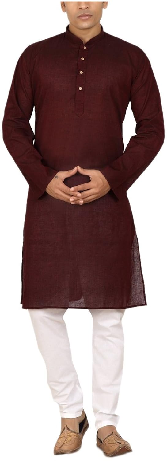 kandy men's cotton kurta pyjama