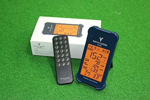 Voice Caddie SC 200 Portable Golf Launch Monitor with Audible Output, Blue (Certified Refurbished)