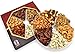 Gift Nut Tray Basket, Roasted Nut Variety Fresh Assortment Tray, California Pistachio, Mix Nut, Walnut, Cashew, Almond and Pecan Gourmet Food Nut Baskets, 1.3 Lbs
