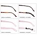 2 Pairs Eyeglasses Temple Sleeve Antiskid Spectacles Soft Silicone Comfortable