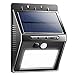 Solar Lights Outdoor, Litom 16 LEDs Super Bright Wireless Solar Powered Light with High Sensitivity Motion Sensor and Great Waterproof for Patio Garden Driveway