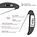 Instant Read Cooking Meat Thermometer - Super Fast Digital Electronic Kitchen Food Thermometer With Collapsible Internal Probe For Grill Cooking BBQ Oven Smoker Meat Kitchen Candy and Bath Water