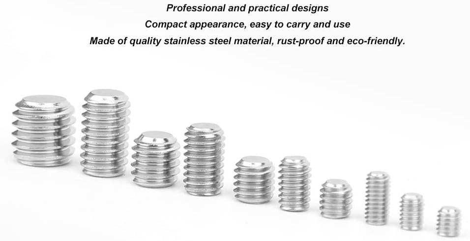 500Pcs M3/M4/M5/M6/M8 Hex Socket Screw Set Black Cup Head Nut Combination Boxed Anti‑Rust Fasteners Inserts Tool for Restoring Threads Automotive Repair with Storage Case - Image 3
