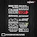 jdm sticker decal pack car civic skyline racing drift speed lower suspension energy speed