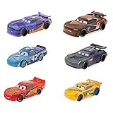 Disney Pixar Cars 3 6 Piece Vehicle Racecar Figure Play Set