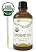 Baobab Essential Oil - Pure, Organic, Unrefined, Non-GMO - Natural Serum For Hair Growth & Shine - Great As Moisturizer, Under Eye Bags, Stretch Marks - With Dropper (4 oz.) by UpNature