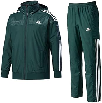 Amazon Co Jp Adidas アディダス 24 7 ウインドブレーカー 上下セット メンズ Duq97 Duq98 2xo グリーンn Cd21 Cf9614 スポーツ アウトドア