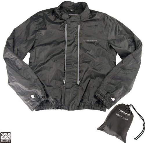 Komine 07-024 JK-024 waterproof lining jacket Black 2XL size