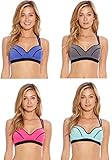 Just Intimates Racerback Sports Bra / Bras for Women (Pack of 4)