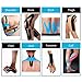 Kinesiology Tape, Aollop Premium Waterproof Sports Tape Physio Tape Muscle Tape Kinesiology Tapes for Pain Relief, Muscle & Joint Support