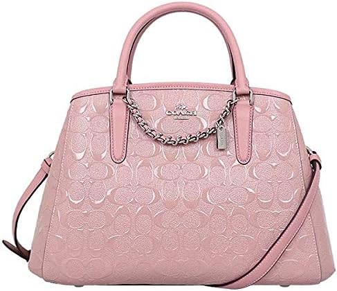 coach bag with pink strap