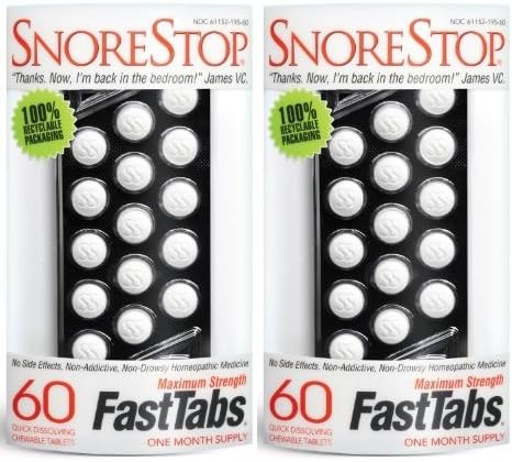 SnoreStop FastTabs (120 count)