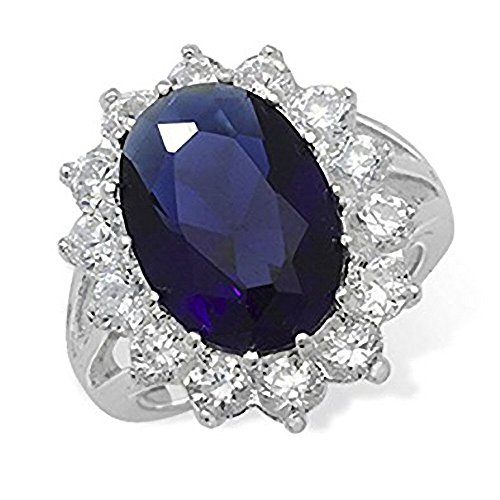 Buy Designer Inspirations BoutiqueWomens Sterling Silver Blue Synthetic