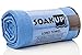 Long Microfiber Towel By Soak Up. Yoga, Gym, Beach, and Travel. Multipurpose Quick Dry Super Absorbent, Slip Resistant, Anti-Bacterial, Lightweight (Blue, 26