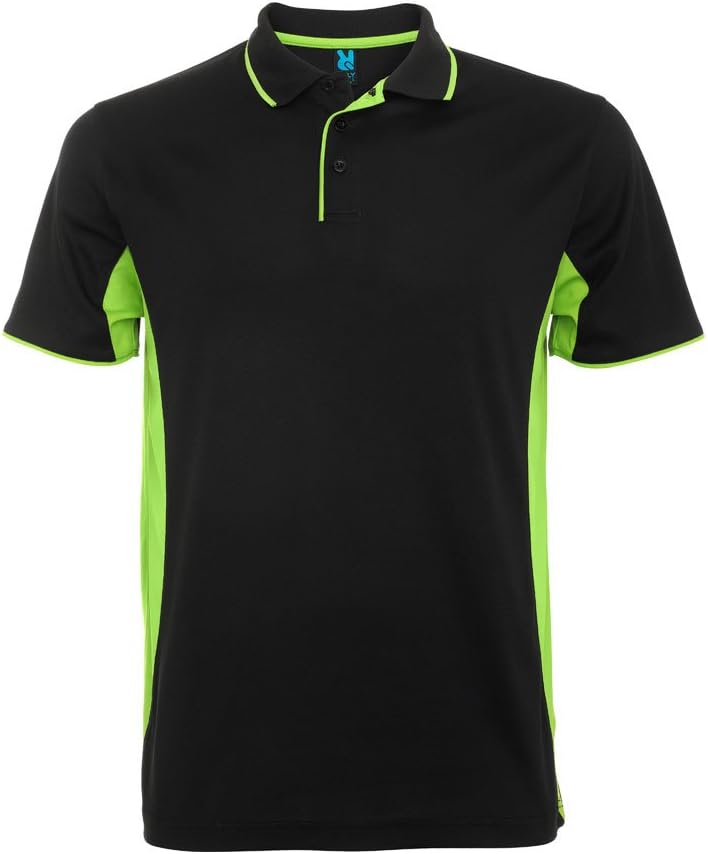 ImpEx12 Men's Two Color Sport Polo Shirt - Golf Tennis Sportswear - Asian Sizing Runs Small for Slim Body Type ONLY