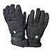 Ivation Heated Gloves, Electric Rechargeable Fleece lined with 3 LED Temperature Control Levels, Includes 2 3.7V Li-Ion Batteries for Quick & Even Heating, Adjustable Elastic & Velcro Band, Works up to 8 hours