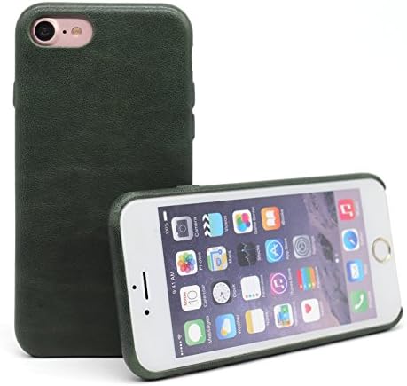 iPhone 7 Lambskin Case Ultra Thin Backcover for i7 Case Leather Slim Design Hard Shell Fits Apple iPhone 4.7 inch Mobile by DOKDO (iPhone 7)